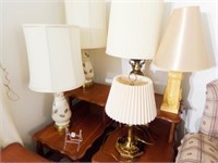 Table Lamps, variety (5)