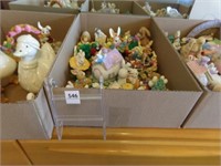 Rabbit, Easter, Spring Collectibles (3 boxes)