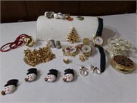 Holiday Jewelry, Keychains, Thimbles, Etc