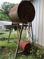 Fuel Tank with Oil Barrel