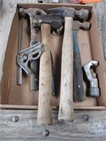 Lot of Hammers and Tools