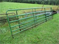 Lot of (2) HW Brand Cattle Gates