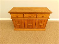 Beautiful Ash Buffet Hutch - 18 x 50 x 66