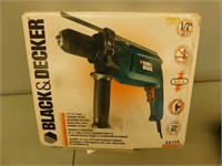 Black and Decker 1/2" Varibale Speed Hammer Drill