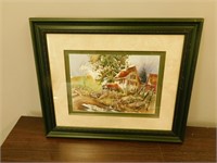 William Biddly Framed Picture - 24x20