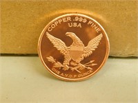 One Ounce .999 Copper Coin Winchester '73