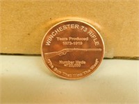 Winchester 1873 Rifle Commemorative Coin