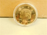2020 Gold Trump Commemorative Coin