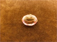 Vintage Pink Brooch 1" Wide