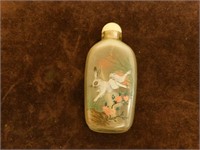 Chinese Snuff Bottle Hare/Rabbit inside Painted