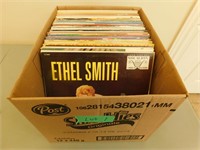 Box lot  50 X LP's