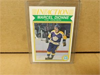 1982-83 OPC Marcel Dionne # 153 In Action Hockey
