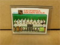 1974-75 OPC California Seals # 82 Team Hockey Card