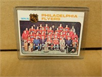 1974-75 OPC Philadelphia Flyers # 95 Team Card