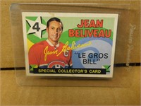 1971-72 OPC Jean Beliveau # 263 Collector Card