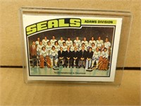 1976-77 OPC California Seals # 135 Team Card