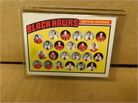 1976-77 OPC Chicago Blackhawks # 136 Team Card