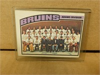 1976-77 OPC Boston Bruins # 133 Team Card