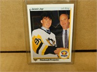 1990-91 UD Jaromir Jagr # 356 Rookie Hockey Card
