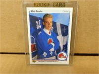 1990-91 UD Mats Sundin # 365 Rookie Hockey Card