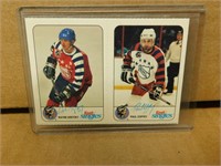 1992-93 Kraft Singles Wayne Gretzky Hockey Card