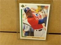 1991 UD Michael Jordan SP1 Rookie Baseball Card