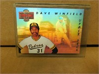 1992 UD Dave Winfield TN9 Baseball Card