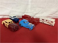 Avon Winnebago, keep, fire truck,  roadster & car