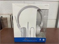 Audio headset with folding mic NEW