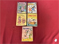 5 Little Big Books - Flintstones Bugs Mickey Donal