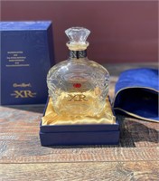 Crown Royal bottle with original box final batch o