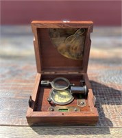 Marine Master box, by P Crook and Sons 1858 with b