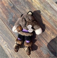 Molly Judd from Nome, doll made from squirrel, bea