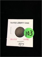 Graded Coins, Sports Memerabilia, Jewelry and collectables
