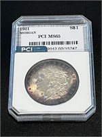 1921 Morgan Silver Dollar MS65 Guide $285