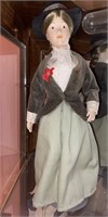 Vintage Franklin Heirloom Doll Cecily Of Virgina