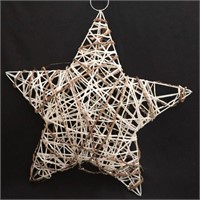 White Decorative Hanging Star