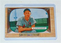 HOF 1955 Bowman Red Schoendienst Baseball Card