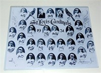 St. Louis Cardinals 1931 World Champions Photo