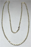 10KT YELLOW GOLD 6.80 GRS 26 INCH ROPE CHAIN