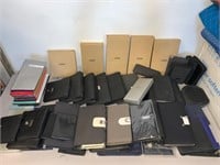LOT OF 66 NOTEBOOKS DIFFERENT STYLES, SIZES