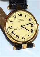 Must De Cartier 30mm Wristwatch With Guarantee
