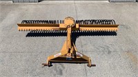 84" KingKutter 3-point York Rake Attachment