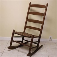 Antique Ladderback Rocker