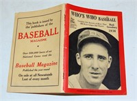 1936 Who's Who in Baseball