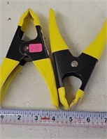 Two Stanley Spring Clamps