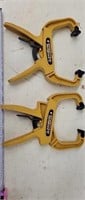 Two 4" Quick Grip Clamps
