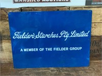 Original Fielders Starches Enamel Sign