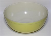 large Pyrex bowl primary yellow