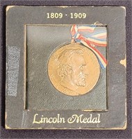 1909 Lincoln CENTENIAL Medal in Original Box